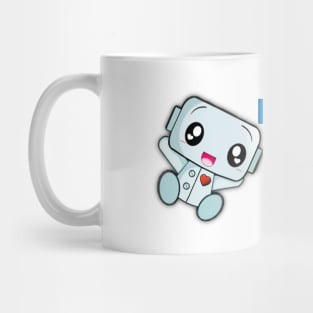 Nobody Asked Happy Robot Mug